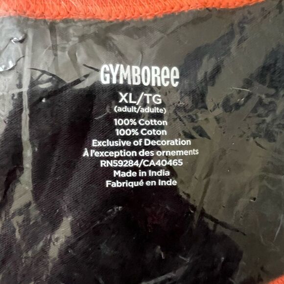 Gymboree Adult Size XL X-Large Skeleton Pajama Set 100% Cotton Black White Soft - Picture 4 of 5